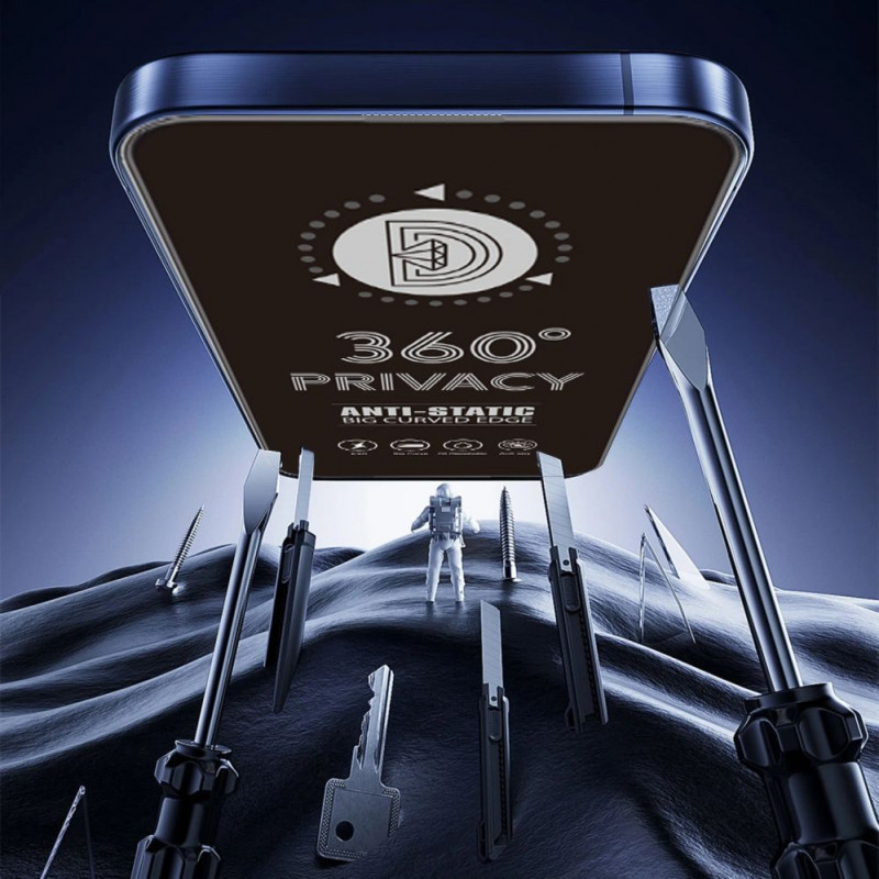 TFO Tempered Glass Privacy 360 προστασία οθόνης για iPhone 17 Pro Max