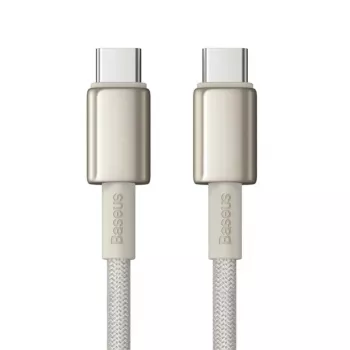 Baseus Tungsten Gold USB-C σε USB-C Καλώδιο 100W 1m Χρυσό