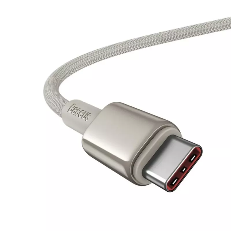 Baseus Tungsten Gold USB-C σε USB-C Καλώδιο 100W 1m Χρυσό