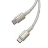Baseus Tungsten Gold USB-C σε USB-C Καλώδιο 100W 1m Χρυσό