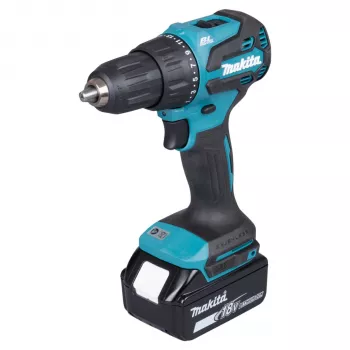 Makita DHP490TJX9 18V brushless κρουστικό δραπανοκατσάβιδο με 2x 5,0Ah μπαταρίες, φορτιστή & βαλίτσα MAKPAC