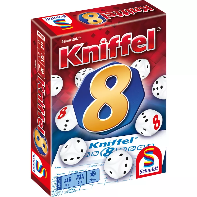 Schmidt Spiele Kniffel παιχνίδι με 8 ζάρια