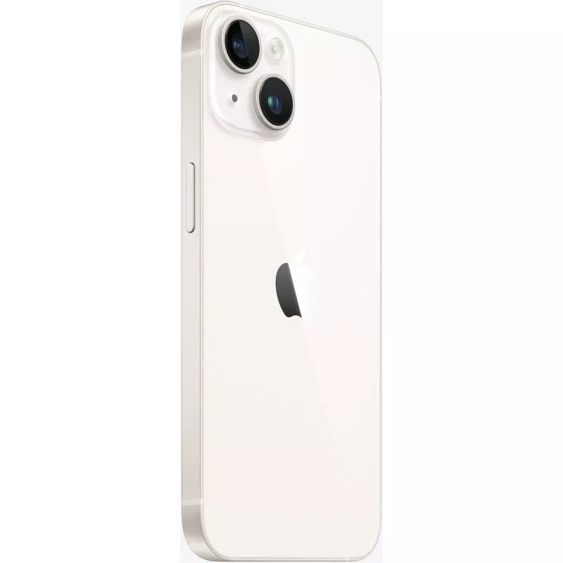 Apple iPhone 14 128GB Smartphone, Starlight (MPUR3PX/A)