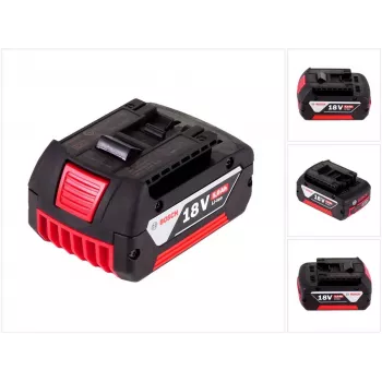 Bosch Professional 18V 5,0 Ah μπαταρία ιόντων λιθίου, Slide-In (μαύρο/κόκκινο)