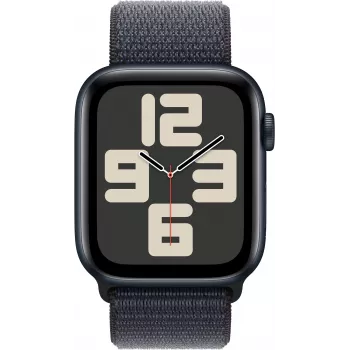 Apple Watch SE 2 GPS + Cellular 44mm, Μεσάνυχτα, Sport Loop (MRHC3ET/A)