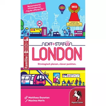 PEGASUS Next Station London - Επιτραπέζιο Flip & Write, 1-4 παίκτες, από 8 ετών