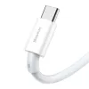Baseus Superior Series Καλώδιο USB-A σε USB-C, 66W Γρήγορη Φόρτιση, 2m, Λευκό