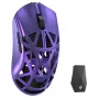 WLMOUSE Beast X Max Solid Sides Gaming ποντίκι, Οπτικοί διακόπτες Omron - Μωβ