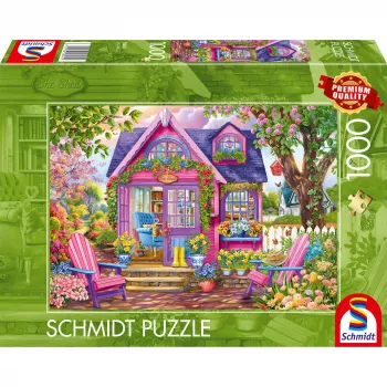 Schmidt Spiele 58061 Ένα σπιτάκι για ερωτευμένους Παζλ 1000 τεμαχίων