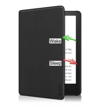 Tech-Protect SmartCase Θήκη folio για Kindle Paperwhite 11ης γενιάς / Signature Edition - Μαύρο