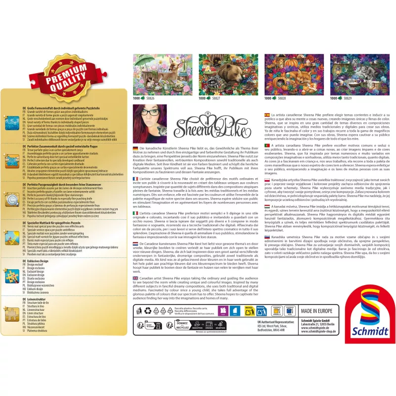 Schmidt Spiele Sheena Pike: Winter Dream Παζλ 1000 Τεμαχίων (58829)