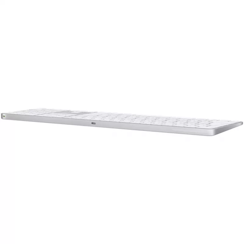 Πληκτρολόγιο Apple Magic Keyboard με Touch ID και αριθμητικό πληκτρολόγιο, ρωσική διάταξη, λευκά πλήκτρα (MXK73RS/A)