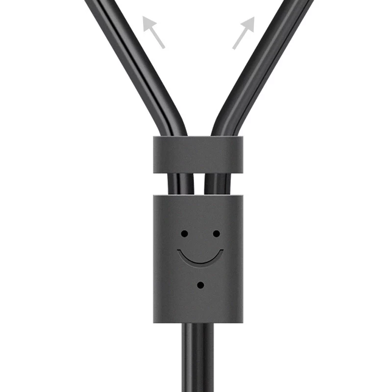 Ugreen 2x RCA σε 3,5 mm Καλώδιο Ήχου 1,5 m Μαύρο