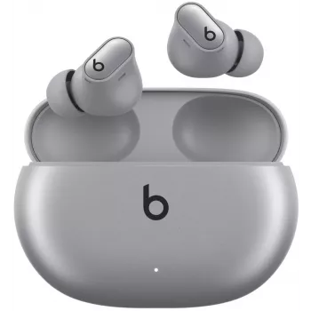 Beats Studio Buds + ασύρματα ακουστικά true wireless με ακύρωση θορύβου, Cosmic Silver (MT2P3ZM/A)