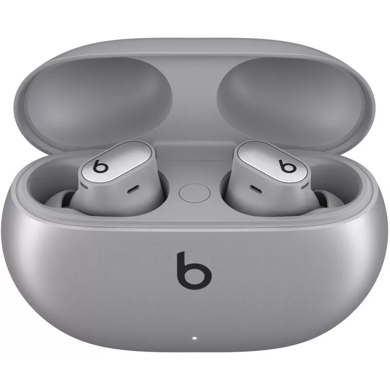 Beats Studio Buds + ασύρματα ακουστικά true wireless με ακύρωση θορύβου, Cosmic Silver (MT2P3ZM/A)