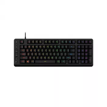 HP HyperX Eve 1800 Μηχανικό πληκτρολόγιο gaming - 60% Compact, HyperX Red Switches, RGB, 1000 Hz