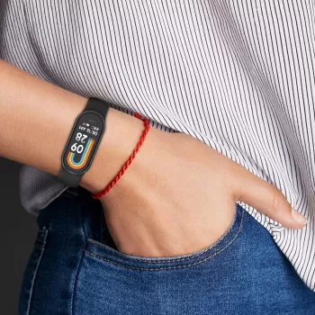 TECH-PROTECT ICONBAND Σιλικονούχο ανταλλακτικό λουράκι για Xiaomi Smart Band 8 / 8 NFC, Μπεζ