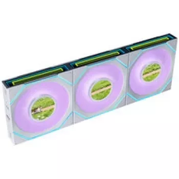 Lian Li UNI FAN SL-INF 120 FLEX Wireless ARGB Reverse Blade Ανεμιστήρας 120 mm, Συσκευασία 3 τεμ., Λευκό