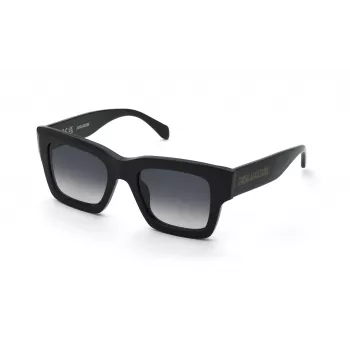 ZADIG & VOLTAIRE Γυναικεία γυαλιά ηλίου SZV421-500700 - Σκελετός ασετάτ, γκρι φακοί πολυανθρακικού, προστασία UV400, 50/21/140 mm