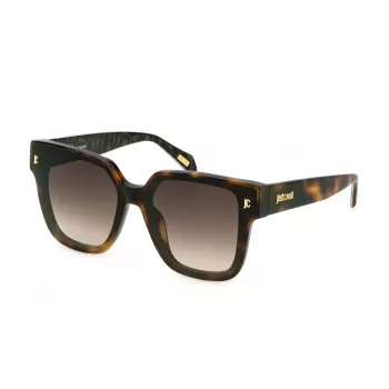 JUST CAVALLI Γυναικεία υπερμεγέθη γυαλιά ηλίου Butterfly SJC089 με φακούς gradient καφέ - 65/13/140 mm
