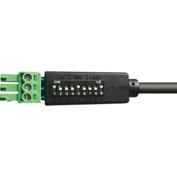 PureLink PureTools RS-232 Σειριακό καλώδιο ελέγχου, Phoenix 3 ακίδων σε βύσμα DB9, 1m, εναλλασσόμενη διάταξη ακίδων, Μαύρο