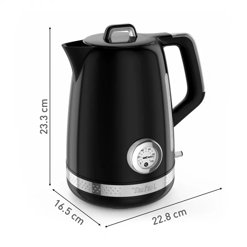 Tefal Soleil KO3558E0 Βραστήρας 1,7L 2400W Μαύρο