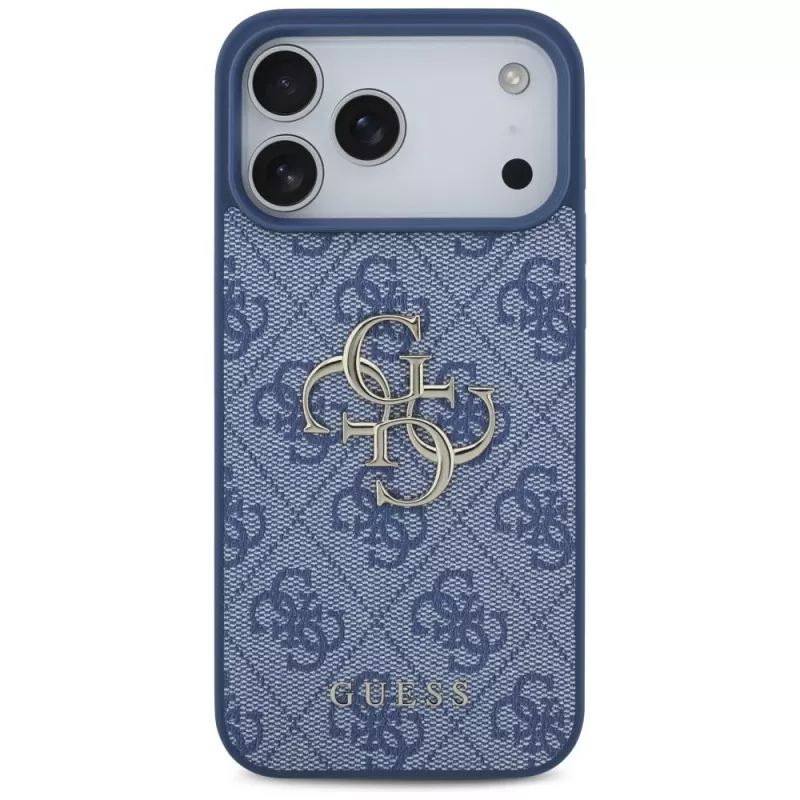 Guess 4G Big Logo Θήκη προστασίας για iPhone 17 Pro Max / 18 Pro Max - Μπλε