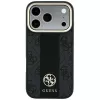 Guess 4G Stripe Round and Classic Logos MagSafe-Θήκη για Apple iPhone 18 Pro / 17 Pro - Μαύρο