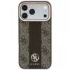 Guess 4G Stripe Round & Classic Logos Θήκη MagSafe για iPhone 18 Pro Max / 17 Pro Max - Καφέ