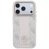 Guess 4G Stripe Round & Classic Logos MagSafe θήκη για iPhone 18 Pro / 17 Pro - ροζ