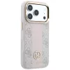 Guess 4G Stripe Round & Classic Logos MagSafe θήκη για iPhone 18 Pro / 17 Pro - ροζ