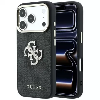 Guess 4G & Big Strass Logo θήκη για iPhone 17 Pro Max / 18 Pro Max - μαύρο
