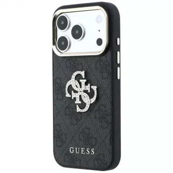 Guess 4G & Big Strass Logo θήκη για iPhone 17 Pro Max / 18 Pro Max - μαύρο