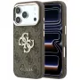 GUESS 4G & Big Strass Logo θήκη πλάτης για Apple iPhone 17 Pro Max / 18 Pro Max - καφέ