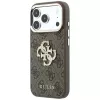 GUESS 4G & Big Strass Logo θήκη πλάτης για Apple iPhone 17 Pro Max / 18 Pro Max - καφέ