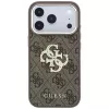 GUESS 4G & Big Strass Logo θήκη πλάτης για Apple iPhone 17 Pro Max / 18 Pro Max - καφέ