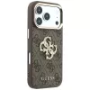 GUESS 4G & Big Strass Logo θήκη πλάτης για Apple iPhone 17 Pro Max / 18 Pro Max - καφέ