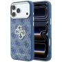 GUESS 4G & Big Strass Logo σκληρή θήκη για iPhone 18 Pro / 17 Pro - μπλε