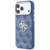 GUESS 4G & Big Strass Logo σκληρή θήκη για iPhone 18 Pro / 17 Pro - μπλε