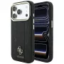 Guess Stripe Peony 4G Logo MagSafe θήκη για Apple iPhone 18 Pro / 17 Pro - μαύρο