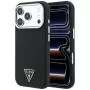 Guess Kevlar Triangle Logo MagSafe θήκη για iPhone 17 Pro / 18 Pro - μαύρο