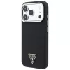 Guess Kevlar Triangle Logo MagSafe θήκη για iPhone 17 Pro / 18 Pro - μαύρο