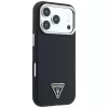 Guess Kevlar Triangle Logo MagSafe θήκη για iPhone 17 Pro / 18 Pro - μαύρο