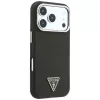 GUESS Kevlar Triangle Logo MagSafe θήκη για iPhone 17 Pro Max / 18 Pro Max - καφέ