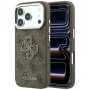 Guess 4G & Big Resin Logo θήκη για iPhone 17 Pro Max / 18 Pro Max - καφέ
