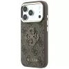 Guess 4G & Big Resin Logo θήκη για iPhone 17 Pro Max / 18 Pro Max - καφέ