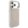Guess Saffiano Peony & Ring MagSafe θήκη για iPhone 18 Pro / 17 Pro - ροζ