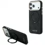 Guess Ring Stand 360 4G Classic Logo MagSafe θήκη για iPhone 18 Pro / 17 Pro, μαύρο