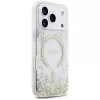 Guess Resin Bottom Glitter MagSafe θήκη για iPhone 18 Pro / 17 Pro, χρυσό