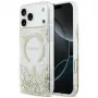 Guess Resin Bottom Glitter MagSafe θήκη για iPhone 18 Pro Max / 17 Pro Max, χρυσό